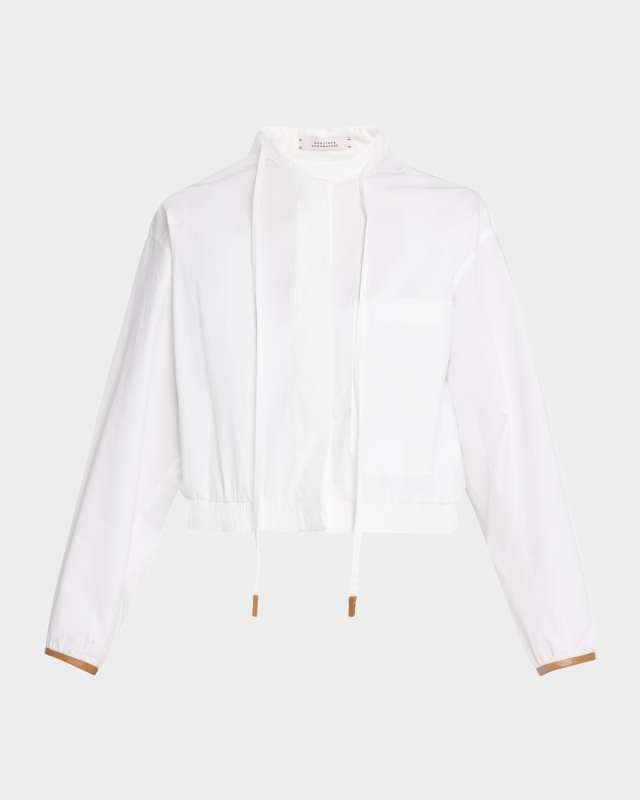 Poplin Power Blouse
